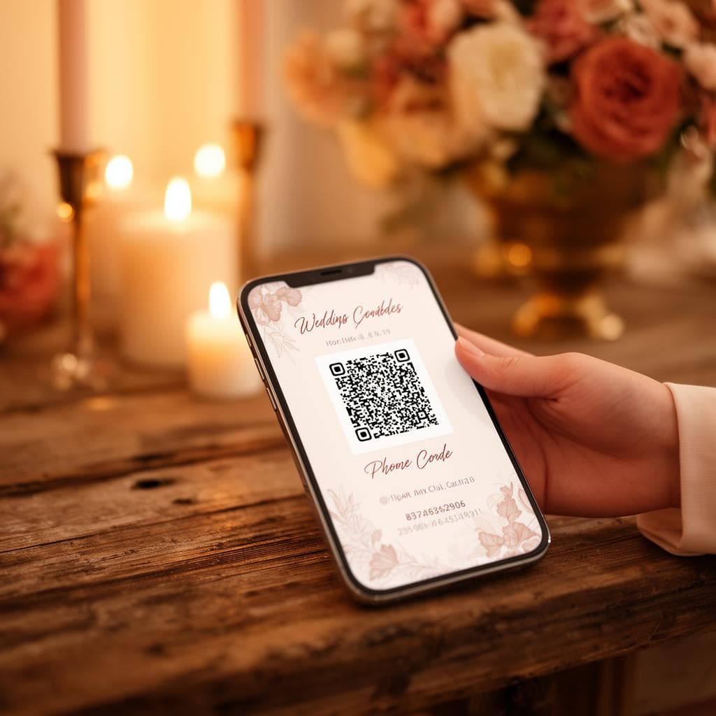 QR-kode til fælles fotoalbum